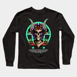 Skull Geisha Long Sleeve T-Shirt